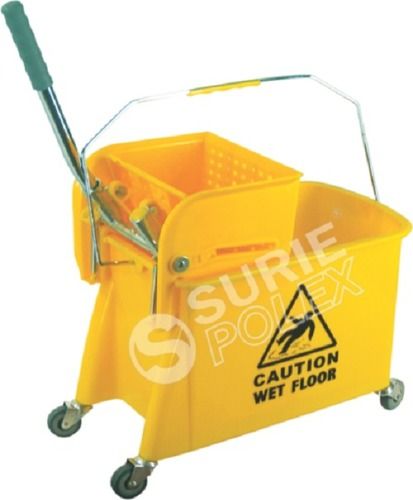 Single Mop Wringer Trolley