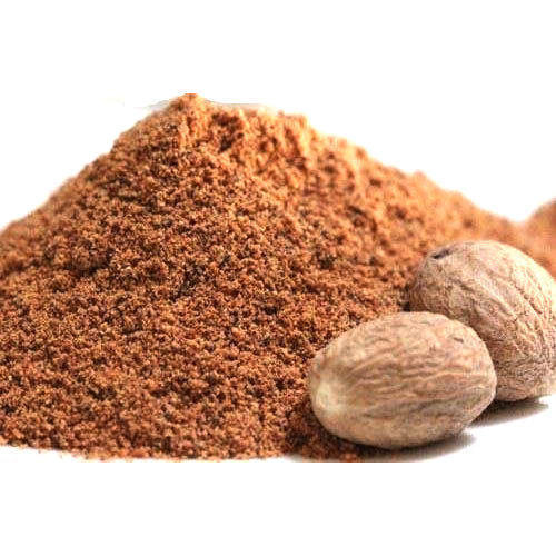 Healthy and Natural Dried Brown Nutmeg Powder