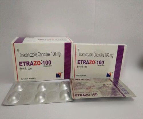  इट्राकोनाजोल 100Mg टैबलेट सामान्य दवाएं 