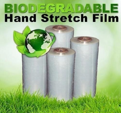 LLDPE Stretch Film - 23 Micron Thickness, 500 mm Size | Soft Texture, Transparent, Ideal for Industrial Packaging