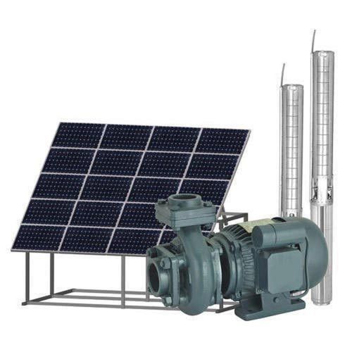 5 Horsepower Hp Solar Monoblock Pump Set Head Size: 30-75 M