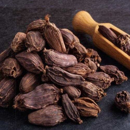 Healthy And Natural Dried Black Cardamom Pods Grade: Food Grade