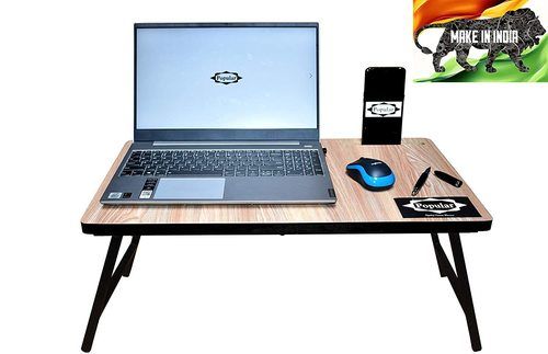 Multipurpose Laptop Table - Wooden Texture