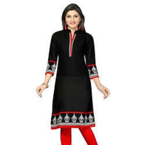 Black Color Ladies Kurtis