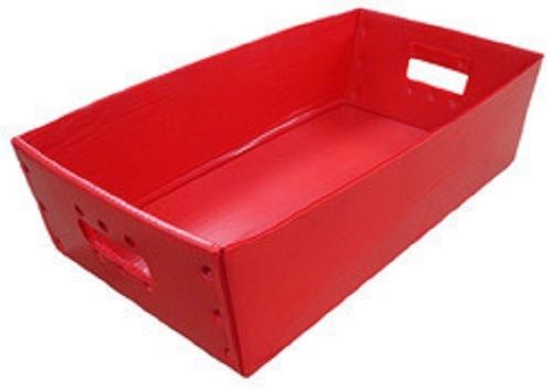 Plain Red PP Tray