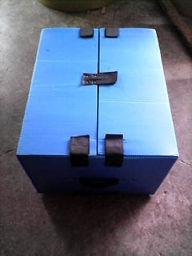 Plastic Blue Packaging Box Size: As Per Demand