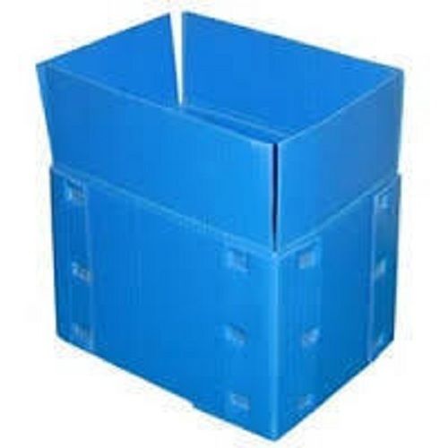 Blue Plastic Packaging Box For Fragile Products