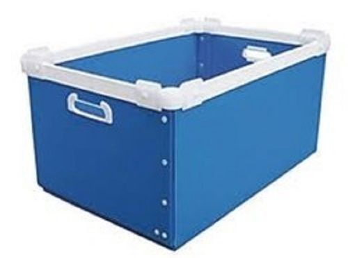 Blue Polypropylene Plastic Corrugated Tray Box