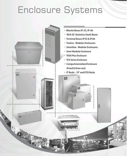 Control Panel Enclosures System Cover Material: Mental