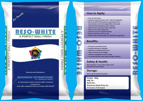 Reso-White Wall Putty