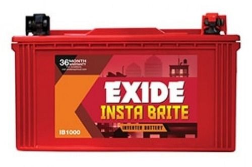 180 Ah Exide Inverter Batteries Nominal Voltage: 12 Volt (V)