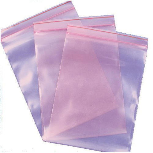 Antistatic Zip Lock Bag - 1.5" to 8", 40 to 120 Micron Thickness, Tear Resistant, Transparent, Plain, Colourless, Electronic Packing Solution