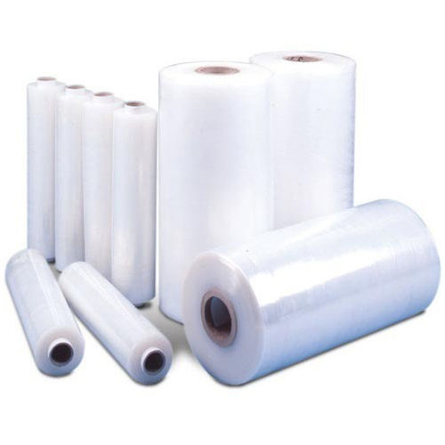 Machine Grade Stretch Film Roll - New Plain Tear-Resistant Material | Transparent Soft Stretch Film for Industrial Packaging