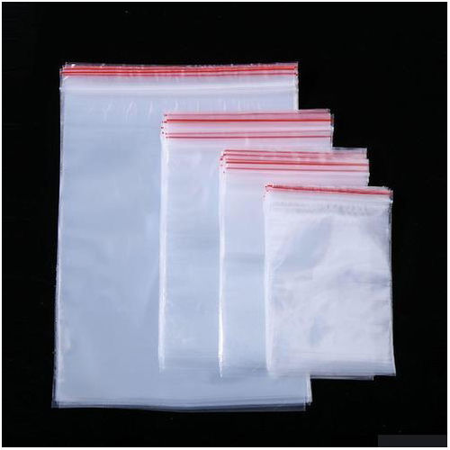 Plain Transparent Zip Lock Bags