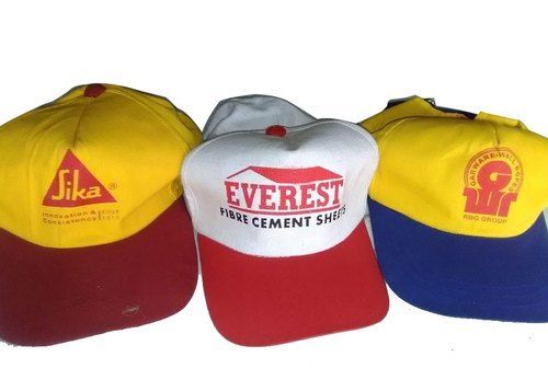 Multicolor Polyester Promotional Sports Caps