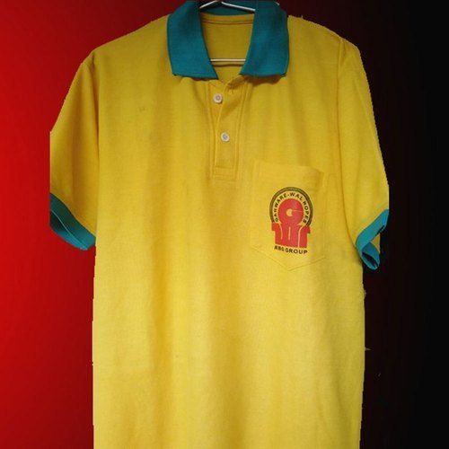 Multicolor Yellow Promotional Polo T Shirt