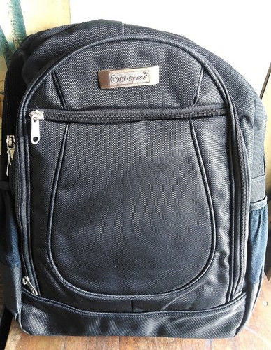 Zip Closure Polyester Laptop Backpack