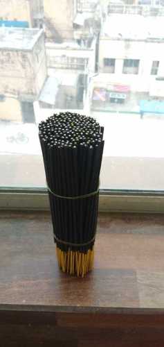 Black Raw Agarbatti Stick Size: 8 Inch