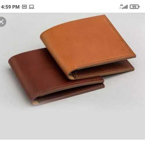 Dark And Light Brown Leather Wallet