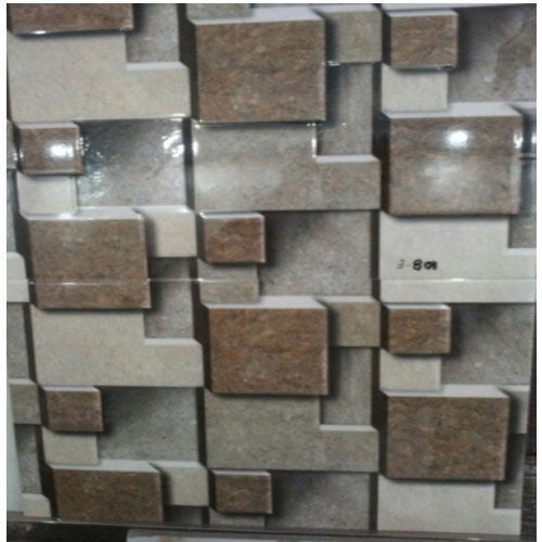 Ceramic Wall Tiles - Super Glossy Finish, Multi Color Variation | Non-Slip Surface, Longer Service Life, Modern Aesthetic