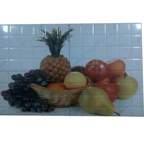 Fruits Printed Ceramic Kitchen Wall Tile