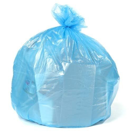 Medium 10 kg Blue LDPE Garbage Bag