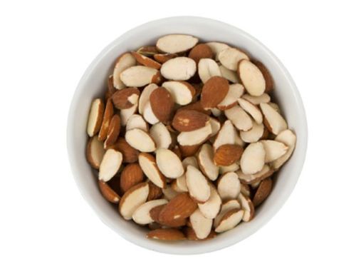 Brown Organic High Grade Broken Almond Nut