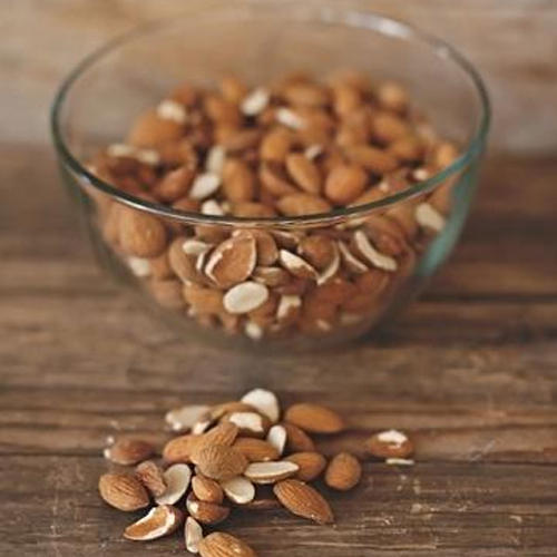 Brown Organic High Grade Broken Almond Nut