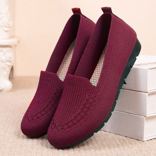 Smooth Finish Flat Shoes