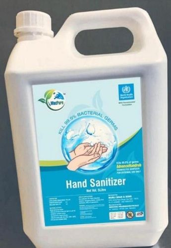 99.99% Germ Kill Antibacterial Hand Sanitizer (5 Litre Pack)