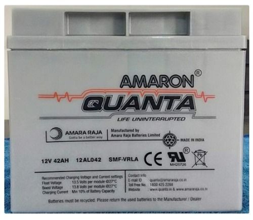 Amaron Quanta Smf Batteries Nominal Voltage: 12 Volt (V)