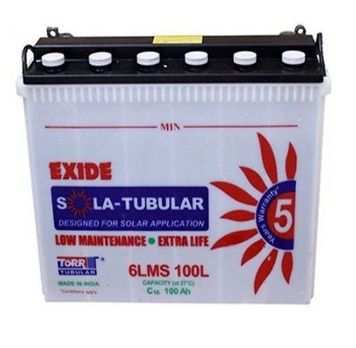 Exide Solar Tubular Battery 12V Nominal Voltage: 12 Volt (V)