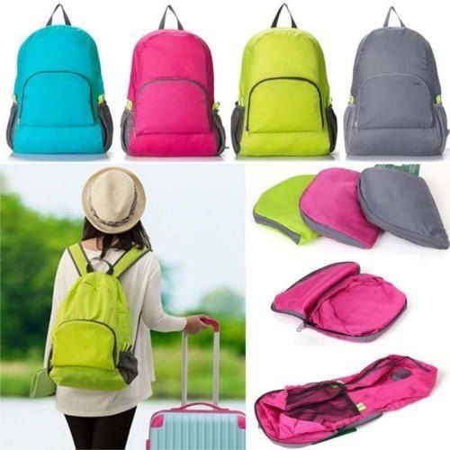 Various Folding Unicolour Bag Pack