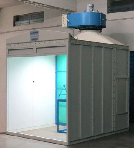 White Hard Structure Dry Paint Booth