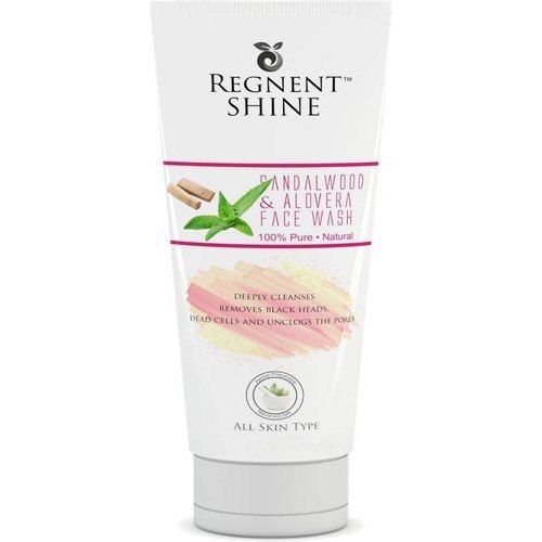 All Types Regnent Shine Sandalwood And Aloe-Vera Face Wash