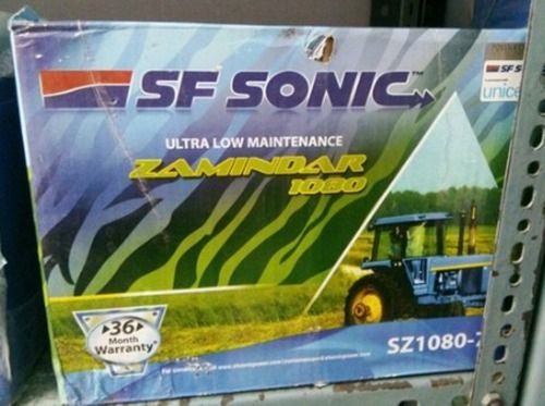 Sf Sonic Tractor Battery Voltage: 12 Volt (V)