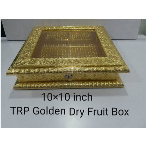 10x10 Inch TRP Golden Dry Fruit Box
