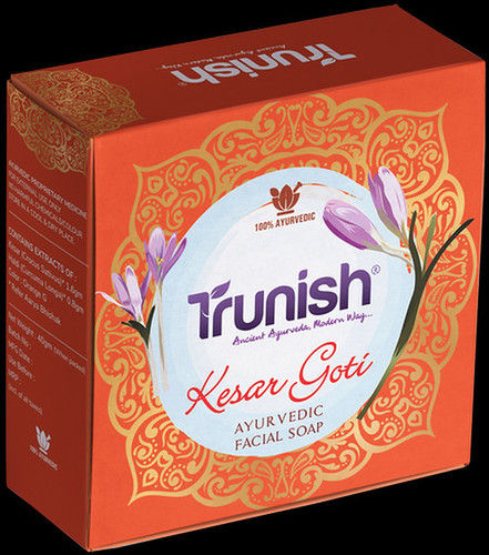 Herbal Kesar Goti (Saffron) Soap 40gm