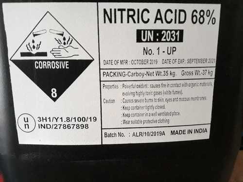 Nitric Acid Cas No: 7697-37-2