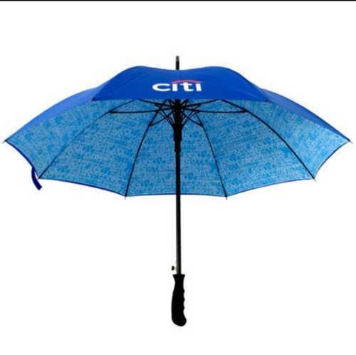 Summer And Rainy Blue Color Customized Promotional Umbrella