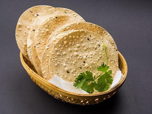 Brown Crispy Masala Papad