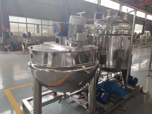 Jacket Cooker With High Speed Shearing