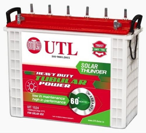 UTL UIT 1536 12V Solar Tubular Power Battery