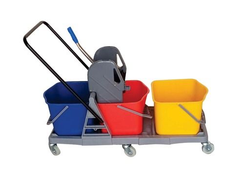 Durable Triple Bucket Trolley