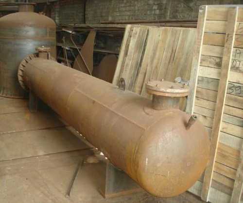 Silver Mild Steel Storage Tank