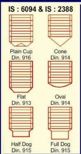 Stainless Steel Grub Screw