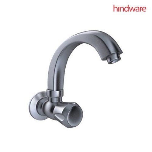 Contessa Plus Wall Mounted Sink Cock With Swivel Casted Spout