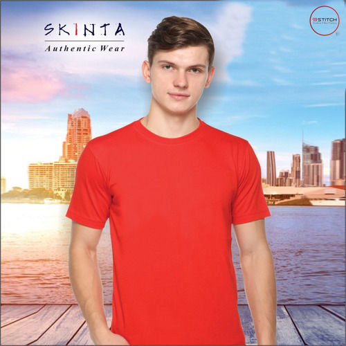 Cotton Round Neck T-Shirt