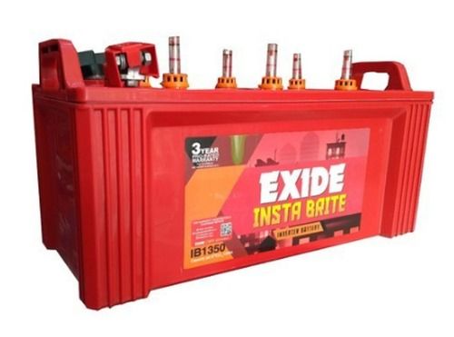 Exide Insta Brite Inverter Battery Nominal Voltage: 12 Volt (V)