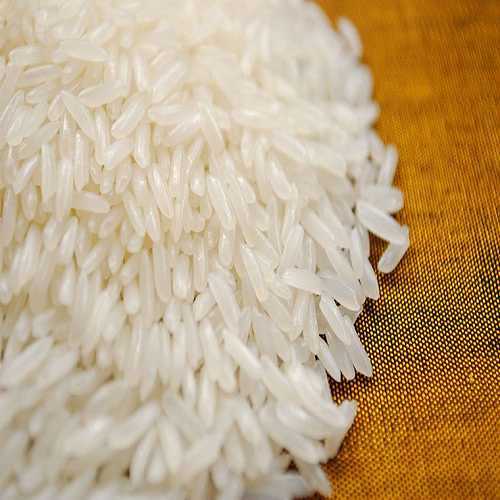 स्वस्थ और प्राकृतिक सफेद आधा उबला हुआ बासमती चावल 
